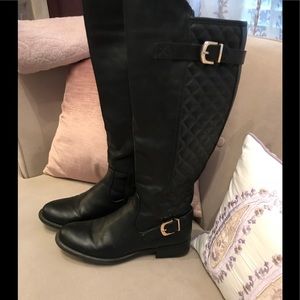 Brand new quilted riding style boots